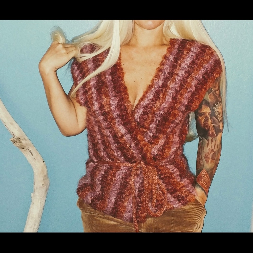 VINTAGE Affinity mohair sweater vest